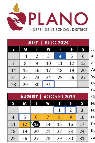  Calendar
